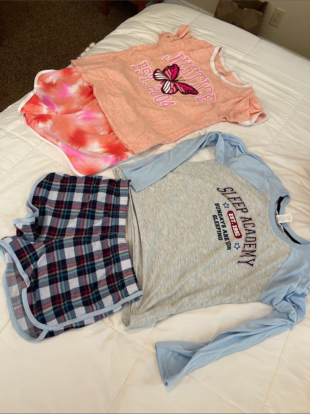 Two Girls XL Pajama Sets